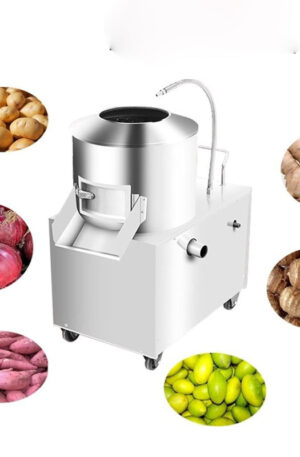 Automatic potato peeling machine