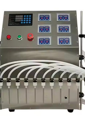 12-Head Diaphragm Pump Liquid Filling Machine