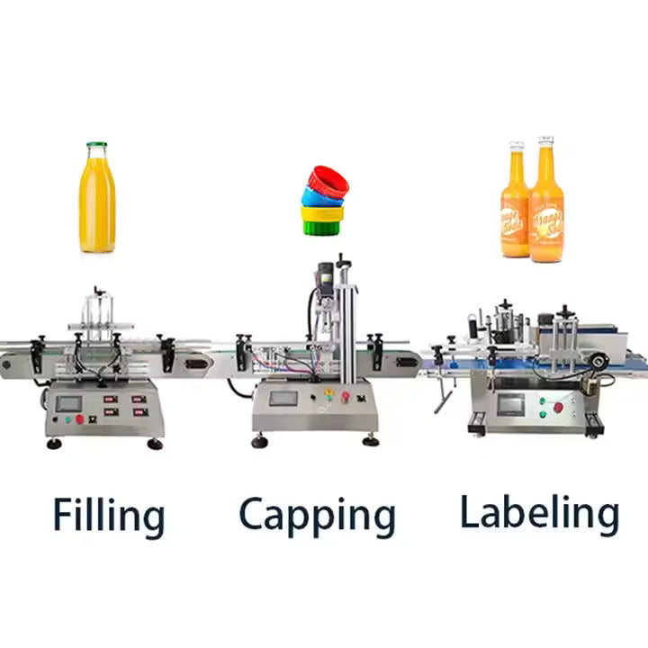 Automatic Desktop Bottle Liquid Filling Machine - Image 3