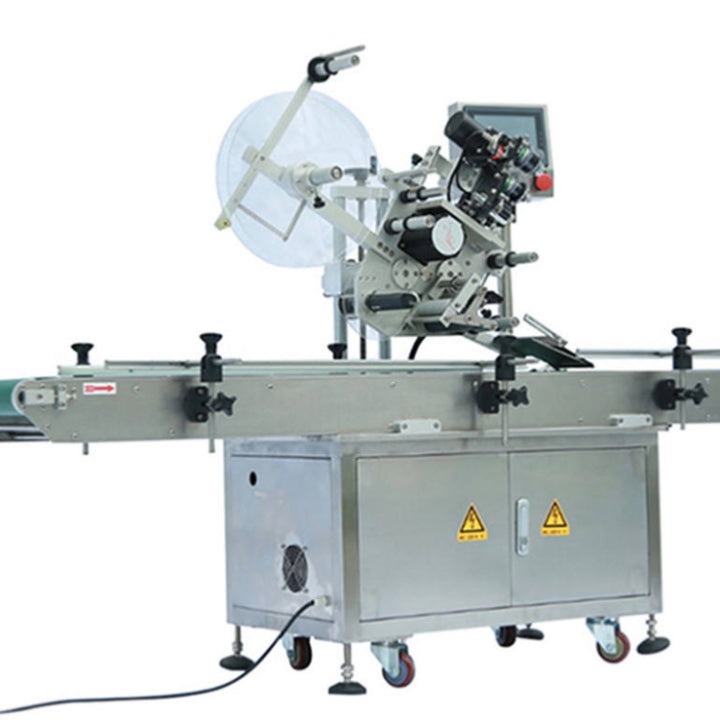 Automatic Flat Labeling Machine With Coding