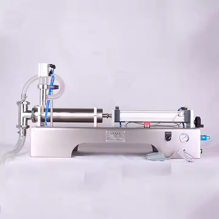Horizontal Pneumatic Single Head Liquid Filling Machine - Image 4