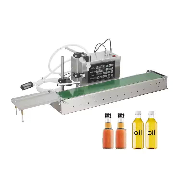 Digital Control Liquid Filling Machine With Conveyor - Image 2
