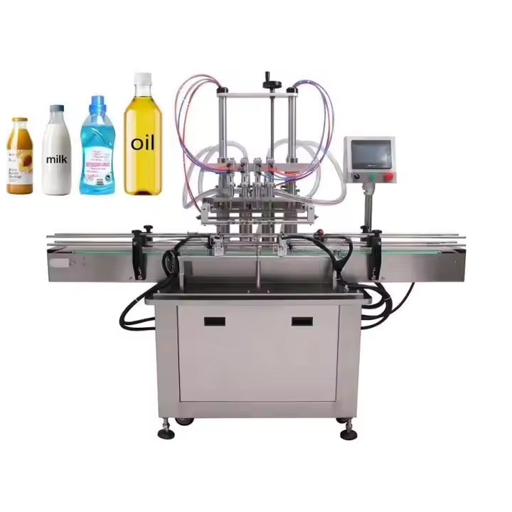 Automatic 4 Head Liquid Filling Machine - Image 4