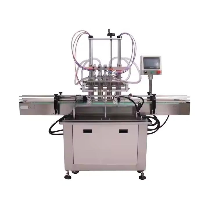 Automatic 4 Head Liquid Filling Machine
