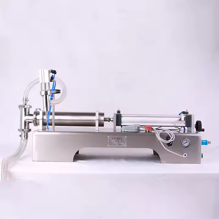 Horizontal Pneumatic Single Head Liquid Filling Machine - Image 5