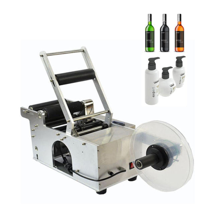Aluminum Round Bottle Sticker Labeling Machine - Image 5