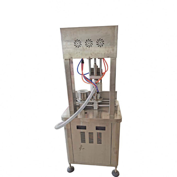 2 Head Glass Cans Vacuum Capping Machine - Image 3