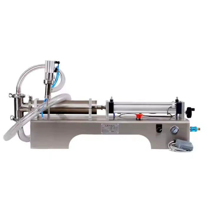 Horizontal Pneumatic Single Head Liquid Filling Machine - Image 2