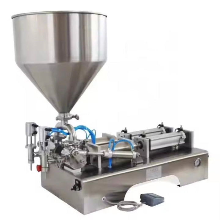 Semi Automatic Double Nozzles Spout Bag Paste Filling Machine - Image 2