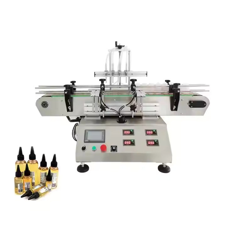 Automatic Desktop Bottle Liquid Filling Machine