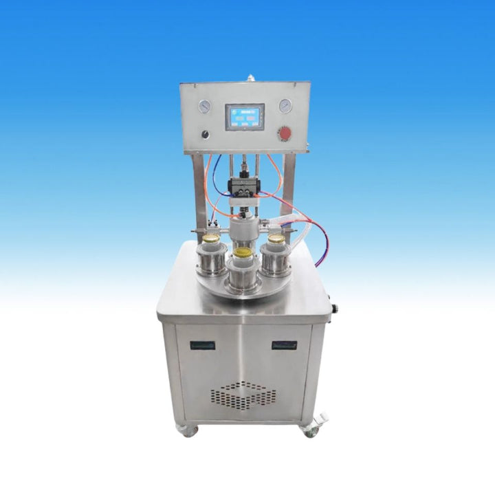 4 Head Glass Cans Vacuum Capping Machine - Image 3