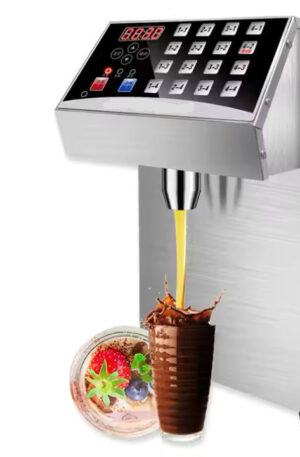 8l Automatic Fructose Dispenser Tea Fructose Metering Machine Stainless Steel Barrel