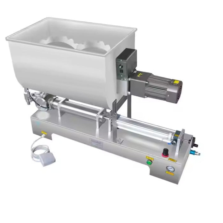 Peanut Butter Chili Sauce Nut Sauce Filling Machine Cream Bottle With Mixing Bucket - Image 3