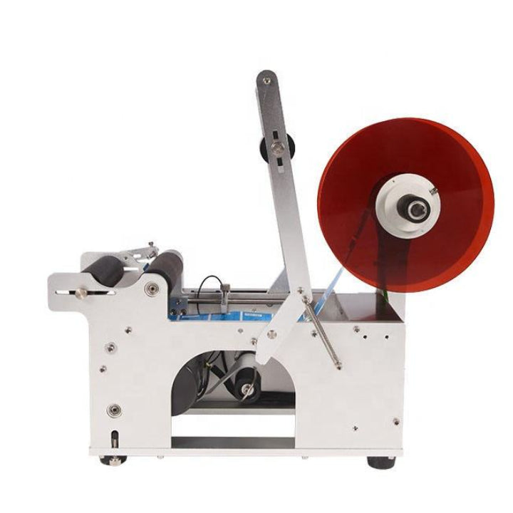 MT-50S Semi Automatic Round Bottle Sticker Labeling Machine