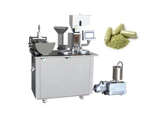 Pellet capsule filling machine