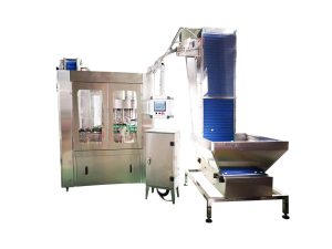 Liquid bottle filling machine production line
