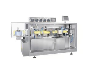 GB 118 Automatic blister Filling & Sealing Machine for Oral Liquid Plastic Bottle